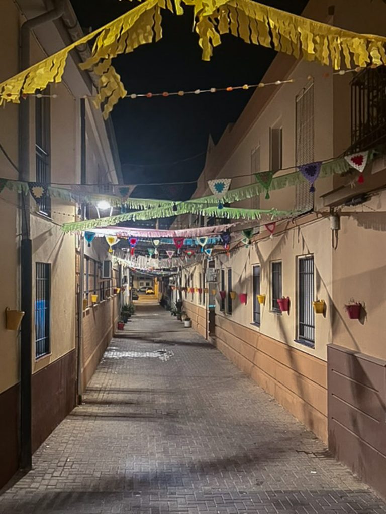 Calle Zamorano en el barrio de La Trinidad de Málaga