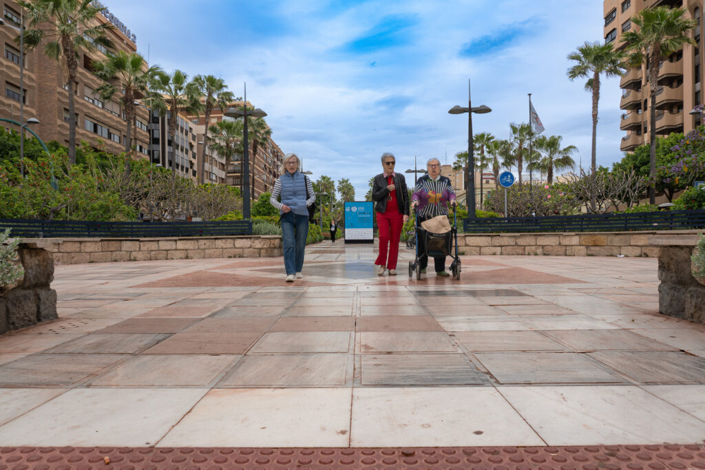 Rambla de Belén on Avenida Federico García Lorca in Almería
