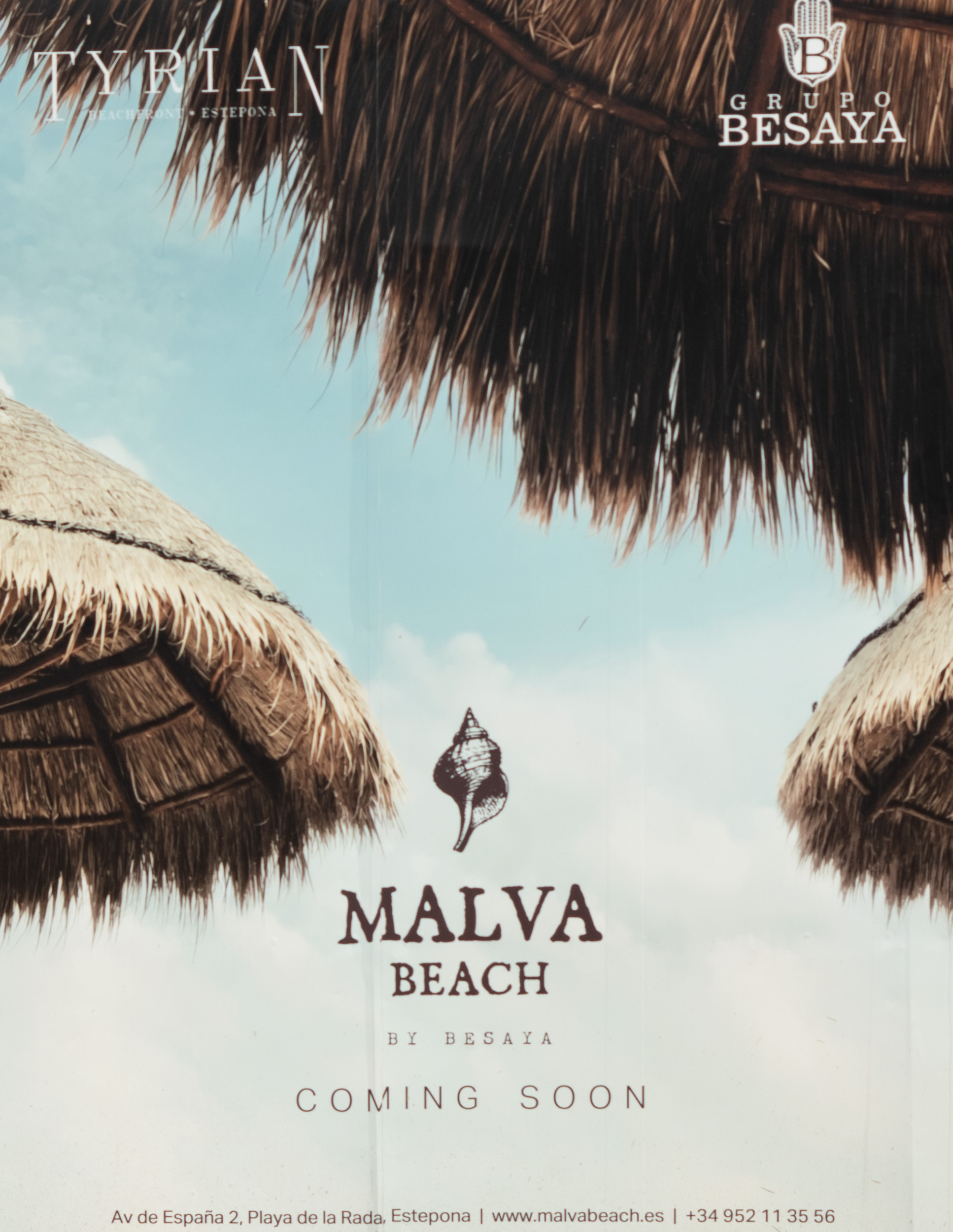 Tyrian Residences has an exclusive partnership with the Malva Beach restaurant